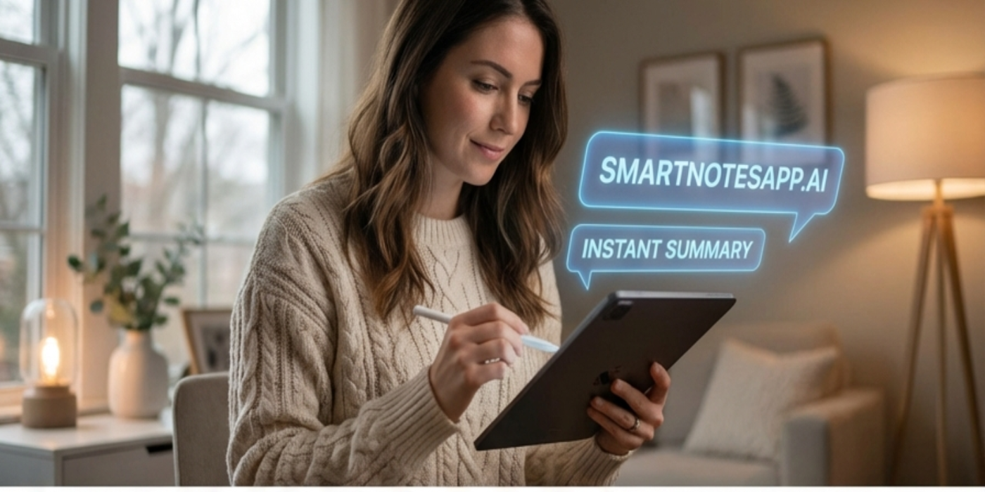 Instant Summary - SmartNotes App